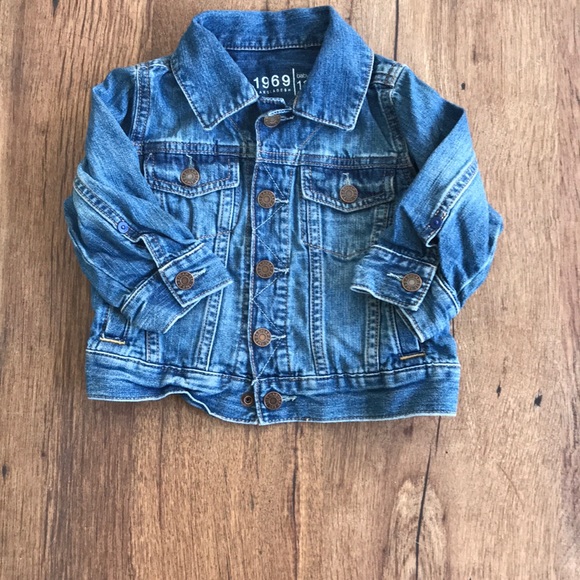 Jean jacket for baby - Picture 1 of 2